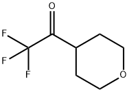 2,2,2-trifluoro-1-(tetrahydro-2H-pyran-4-yl)ethan-1-one,1339671-20-3,结构式