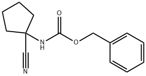 benzyl N-(1-cyanocyclopentyl)carbamate, 1352999-40-6, 结构式