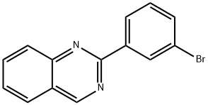 2-(3-bromophenyl)quinazoline Structure