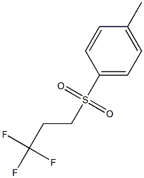 1-methyl-4-(3,3,3-trifluoropropylsulfonyl)benzene Structure