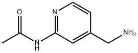 N-(4-(Aminomethyl)pyridin-2-yl)acetamide 结构式