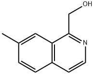 (7-METHYLISOQUINOLIN-1-YL)METHANOL Struktur