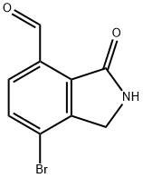 7-bromo-3-oxoisoindoline-4-carbaldehyde|