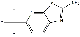 5-(trifluoromethyl)-[1,3]thiazolo[5,4-b]pyridin-2-amine Structure