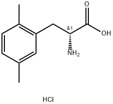 2,5-Dimethy-D-Phenylalanine hydrochloride Structure