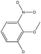 o-Anisidine-d3 Structure