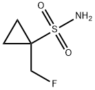 1-(氟甲基)环丙烷-1-磺酰胺 结构式