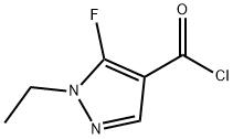 1-Ethyl-5-fluoro-1H-pyrazole-4-carbonyl chloride Structure