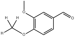 3,4-Dimethoxybenzaldehyde-d3 结构式