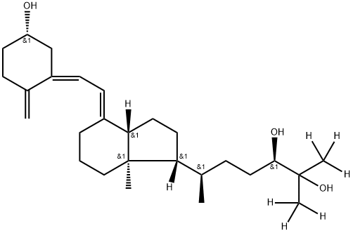 Secalciferol-d6 化学構造式