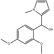 (2,4-DIMETHOXYPHENYL)(1-METHYL-1H-PYRROL-2-YL)METHANOL Struktur