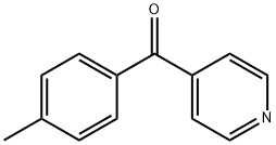 4-(4-甲苯甲酰基)吡啶 结构式