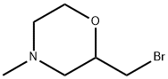 2-Bromomethyl-4-methyl-morpholine,1504425-39-1,结构式
