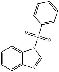 1-(phenylsulfonyl)-1H-benzo[d]imidazole Struktur