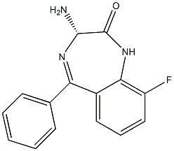 1584139-83-2 (3S)-3-amino-9-fluoro-5-phenyl-1,3-dihydro-1,4-benzodiazepin-2-one