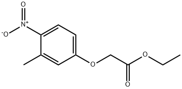 ethyl (3-methyl-4-nitrophenoxy)acetate Structure