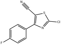 2-氯-4-(4-氟苯基)-5-噻唑甲腈