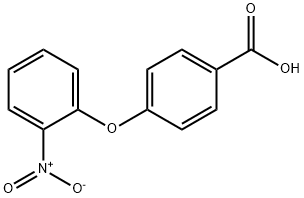 4-(2-NITROPHENOXY)BENZOIC ACID Structure