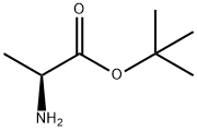 2-氨基丙酸叔丁酯,16367-69-4,结构式