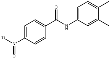 N-(3,4-Dimethylphenyl)-4-nitrobenzamide, 97% Structure