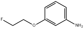 3-(2-氟乙氧基)苯胺, 1764-82-5, 结构式