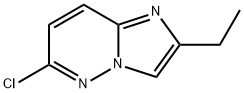 6-CHLORO-2-ETHYLIMIDAZO[1,2-B]PYRIDAZINE 化学構造式