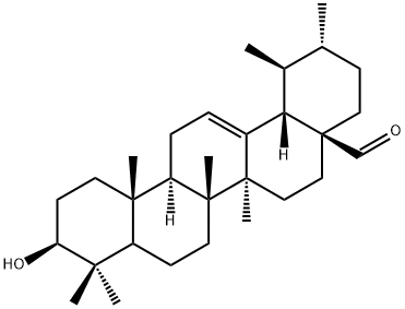 ウルソールアルデヒド 化学構造式