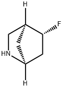 (1S,4S,5R)-5-fluoro-2-azabicyclo[2.2.1]heptane Structure