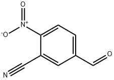 3-cyano-4-nitrobenzaldehyde Structure