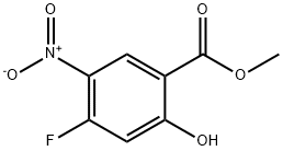 methyl 2-hydroxy-4-fluoro-5-nitrobenzoate Structure