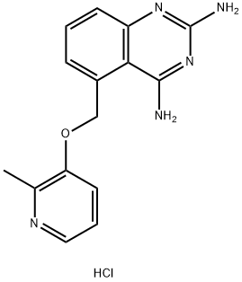 5-(((2-methylpyridin-3-yl)oxy)methyl)quinazoline-2,4-diamine,2092910-37-5,结构式