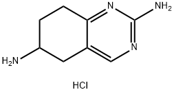 5,6,7,8-TETRAHYDROQUINAZOLINE-2,6-DIAMINE DIHYDROCHLORIDE,2098025-36-4,结构式