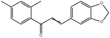 (2E)-3-(2H-1,3-ベンゾジオキソール-5-イル)-1-(2,4-ジメチルフェニル)プロプ-2-エン-1-オン price.