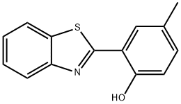 4-羟基-3-(2-苯并噻唑基)-甲苯 结构式