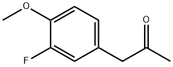1-(3-氟-4-甲氧基苯基)丙-2-酮,2357-79-1,结构式