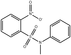 N-Methyl-2-nitro-N-phenylbenzenesulfonamide, 97% Structure