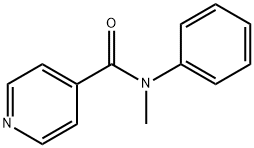 N-methyl-N-phenylpyridine-4-carboxamide Struktur