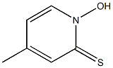 1-hydroxy-4-methylpyridine-2-thione, 25363-69-3, 结构式