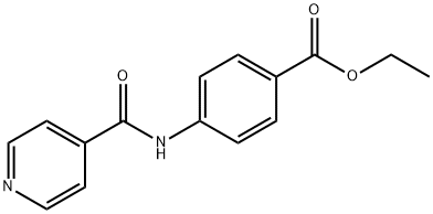 ethyl 4-(isonicotinamido)benzoate Structure