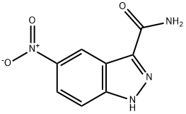 5-Nitro-1H-indazole-3-carboxamide Struktur