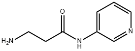 3-Amino-N-pyridin-3-yl-propionamide,294889-15-9,结构式