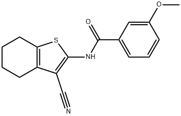 307342-21-8 N-(3-cyano-4,5,6,7-tetrahydrobenzo[b]thiophen-2-yl)-3-methoxybenzamide