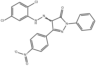 4-[(2,5-dichlorophenyl)hydrazono]-5-(4-nitrophenyl)-2-phenyl-2,4-dihydro-3H-pyrazol-3-one|