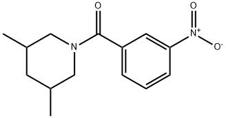 321531-43-5 (3,5-dimethylpiperidin-1-yl)-(3-nitrophenyl)methanone