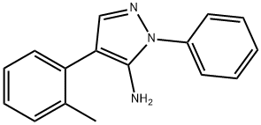 1-PHENYL-4-(O-TOLYL)-1H-PYRAZOLE-5-CARBOXAMIDE,324009-00-9,结构式