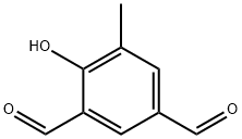 4-羟基-5-甲基间苯二甲醛 结构式