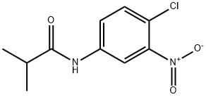 N-(4-chloro-3-nitrophenyl)-2-methylpropanamide Struktur