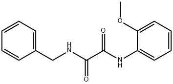 N-benzyl-N'-(2-methoxyphenyl)oxamide Struktur