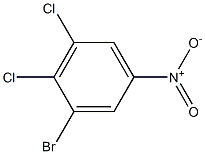 3,4-二氯-5-溴硝基苯,35754-19-9,结构式