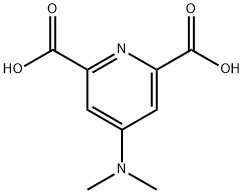 4-二甲基氨基吡啶-2,6-二羧酸,3648-29-1,结构式
